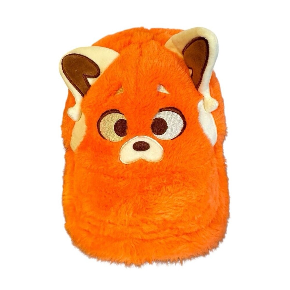 Disney Parks Baseball Cap Kids Pixar Turning Red Panda Fuzzy Hat Orange